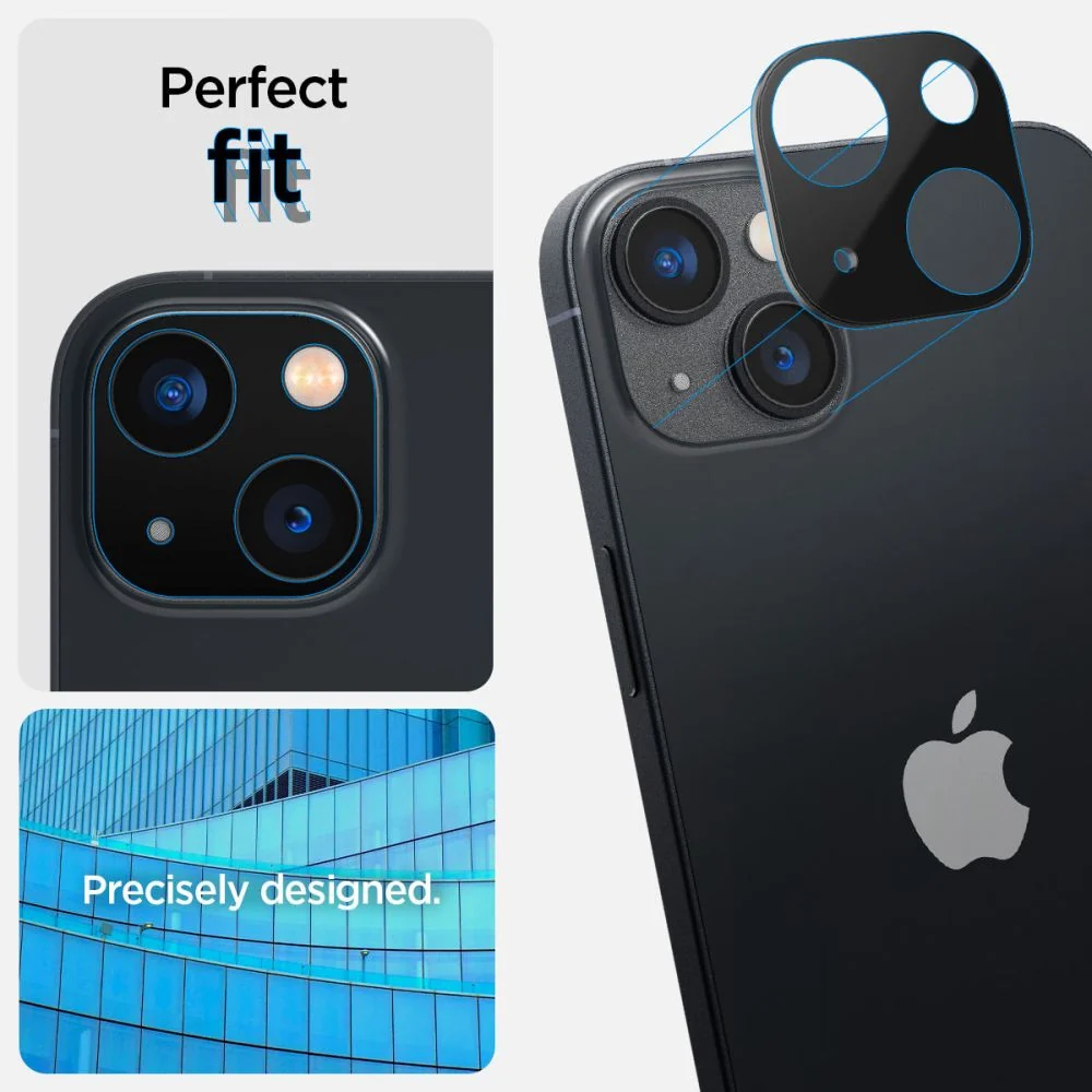 SPIGEN OPTIK.TR ZAŠTITNIK ZA KAMERU 2-PAK IPHONE 14/14 PLUS BLACK COVER