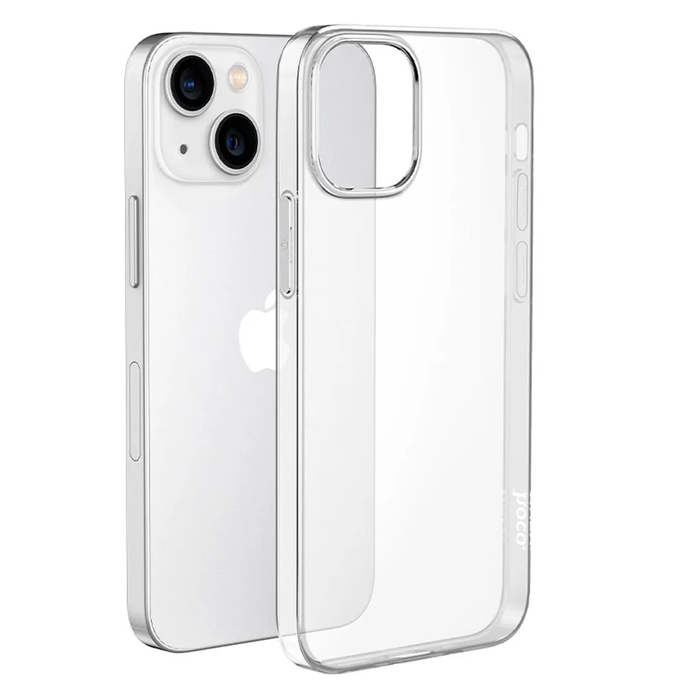 HOCO Light serija TPU maska za IPHONE 15 PLUS prozirna