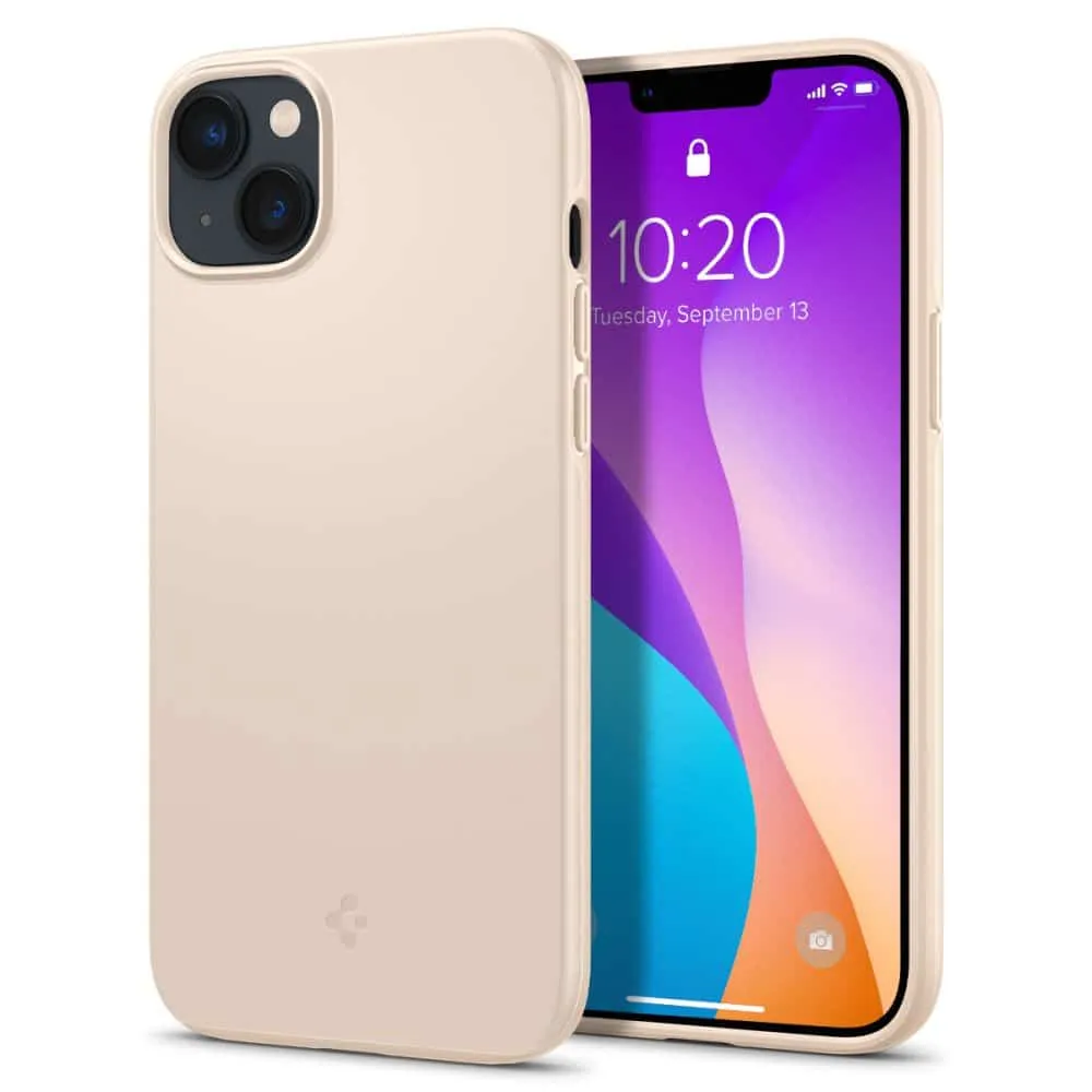 SPIGEN THIN FIT MASKA ZA IPHONE 14 PLUS/ 15 PLUS SAND BEIGE