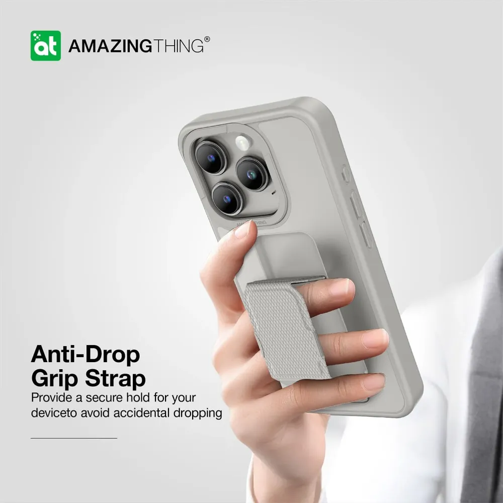 AMAZING THING MATTE PRO MAGSAFE MASKA ZA IPHONE 15 PRO MAX TITANIUM
