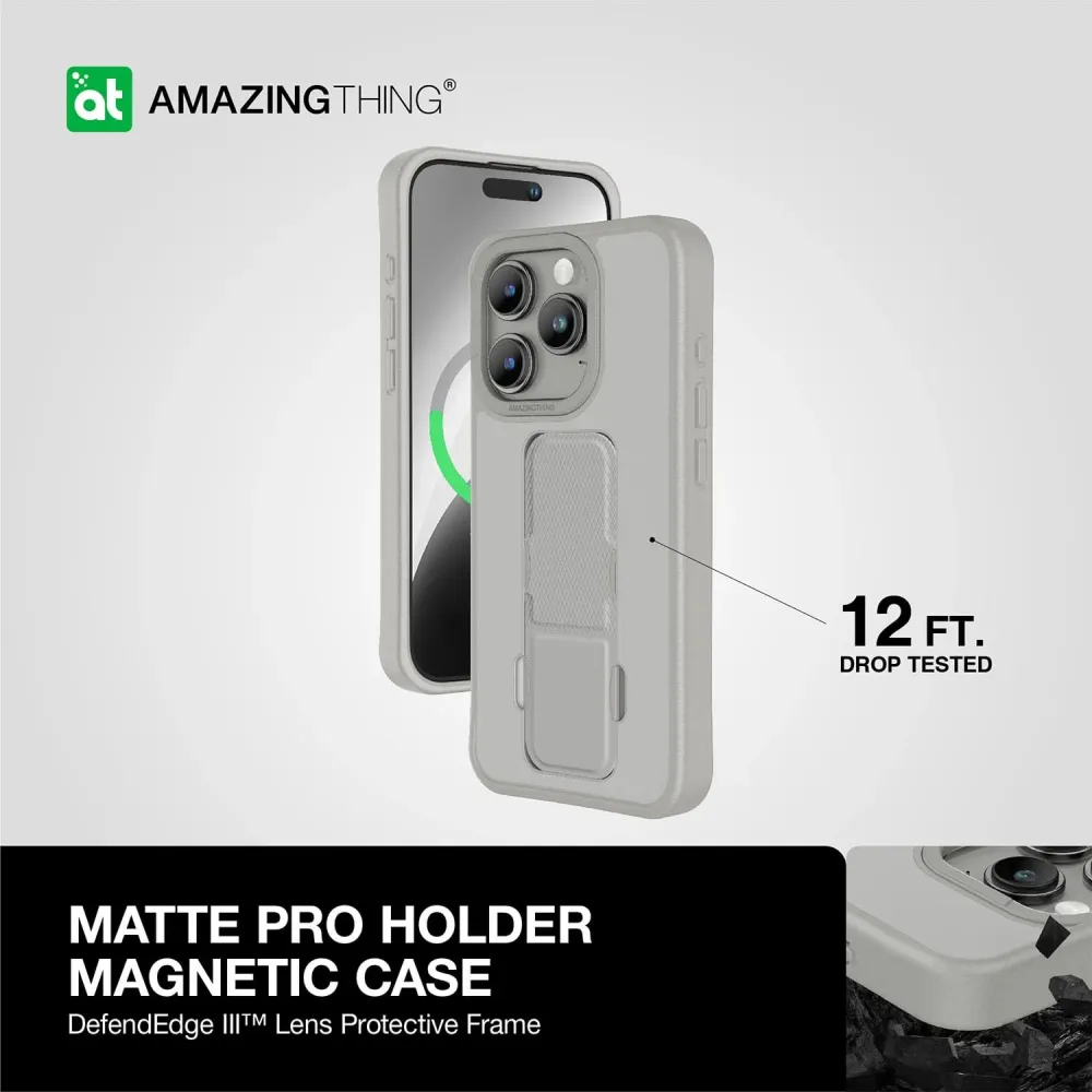 AMAZING THING MATTE PRO MAGSAFE MASKA ZA IPHONE 15 PRO MAX TITANIUM