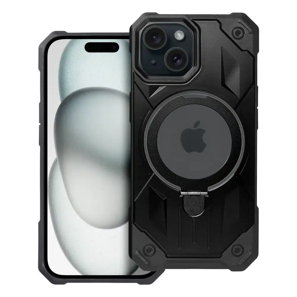 Armor Mag Cover maska kompatibilna s MagSafe za iPhone 15 crna