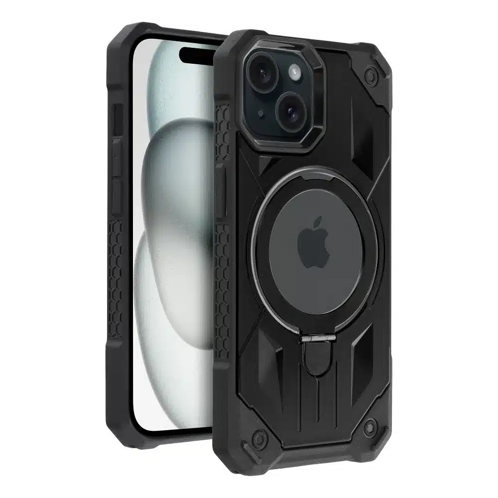 Armor Mag Cover maska kompatibilna s MagSafe za iPhone 15 crna