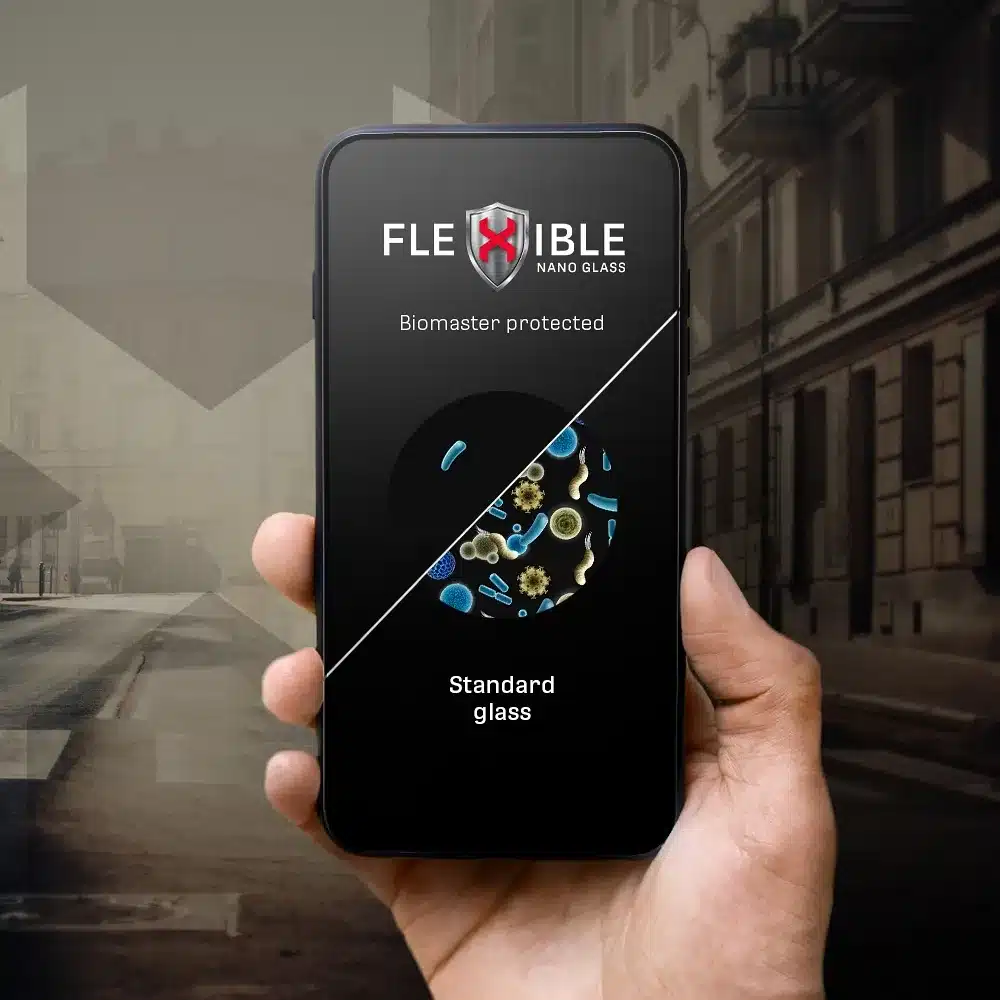 Forcell Flexible Nano Glass - hibridno staklo za iPhone 15