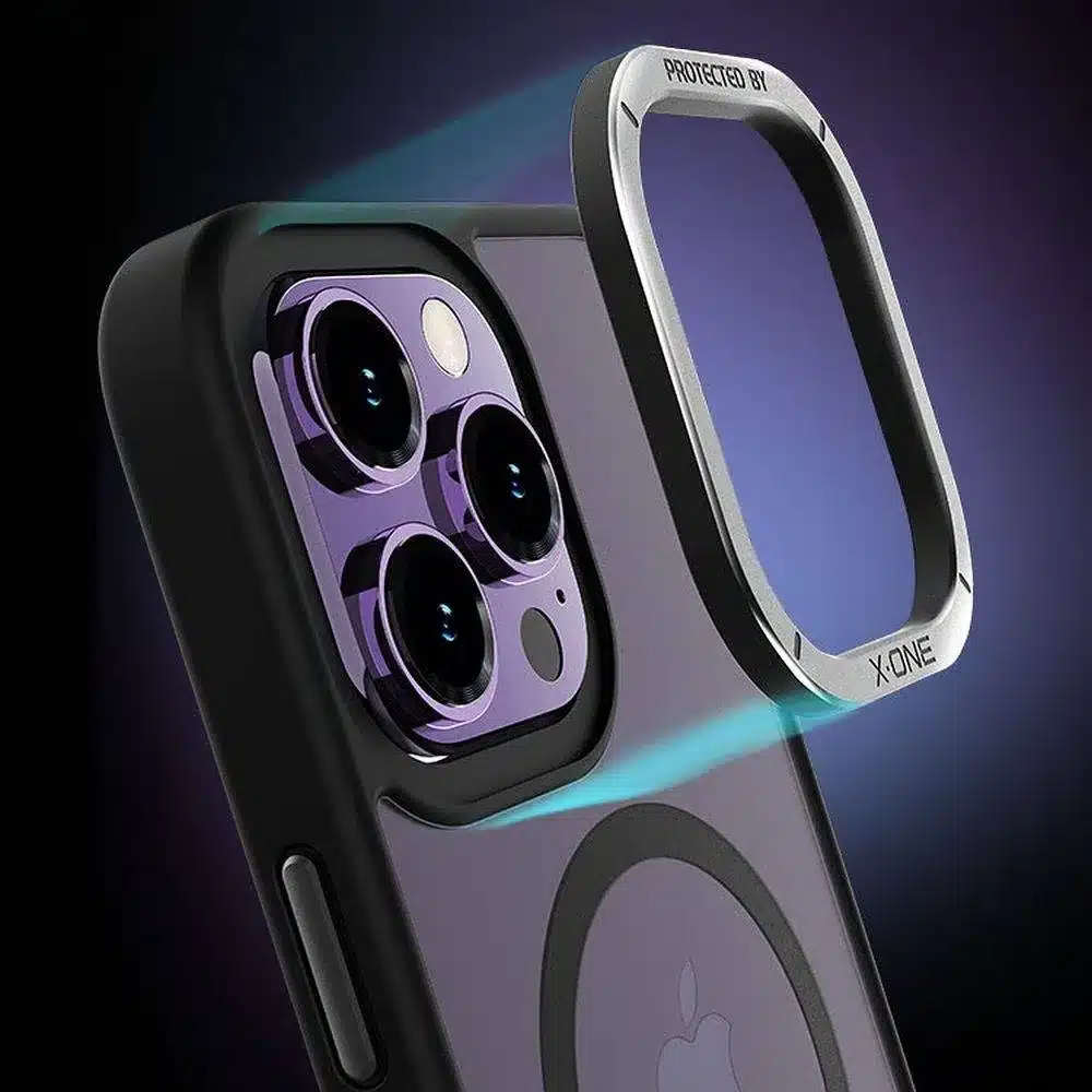 X-ONE Dropguard Magnetic Case Air (MagSafe kompatibilan) - za Apple iPhone 15 crna
