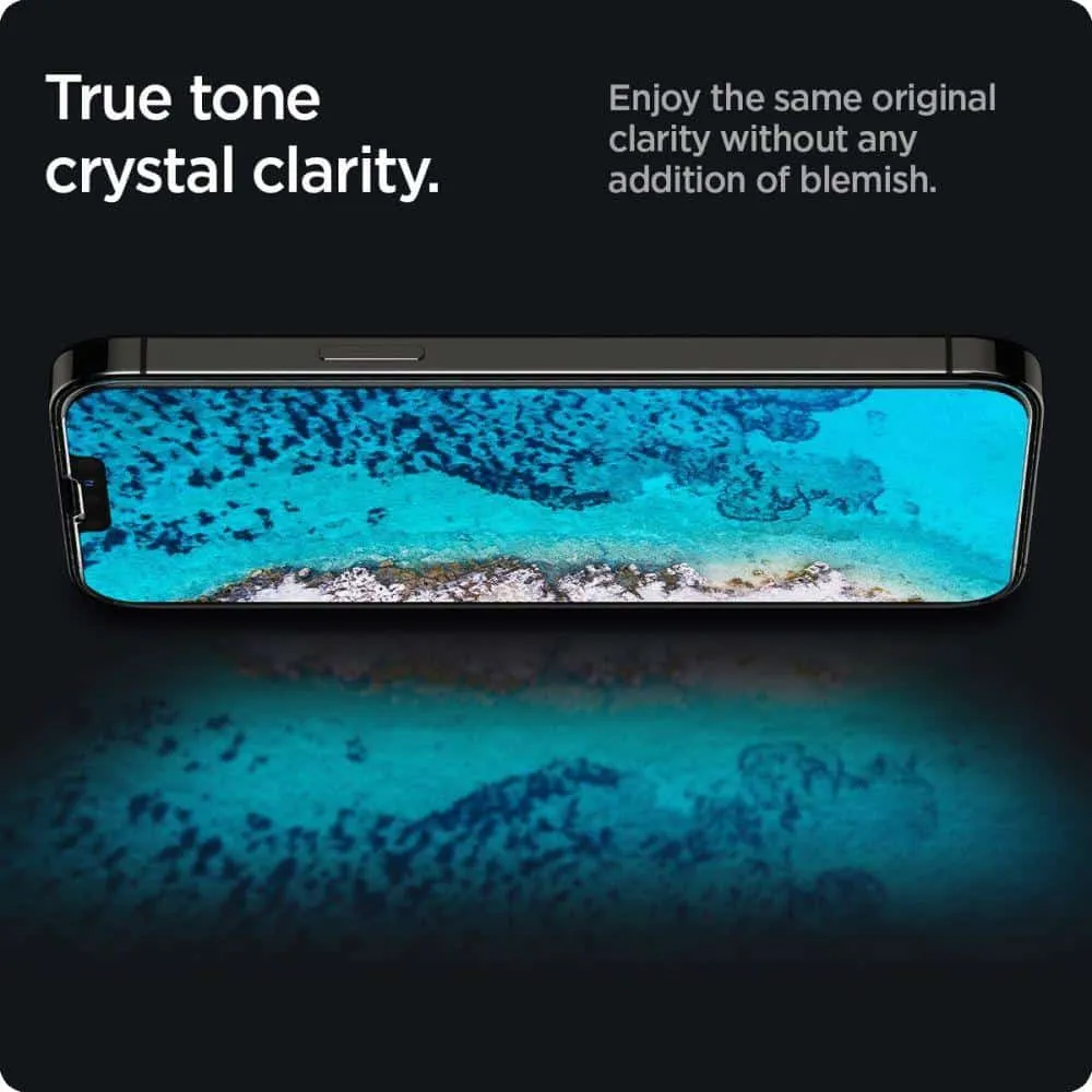 KALJENO STAKLO SPIGEN GLAS.TR SLIM IPHONE 13/13 PRO / IPHONE 14 / 16 e PRIVACY
