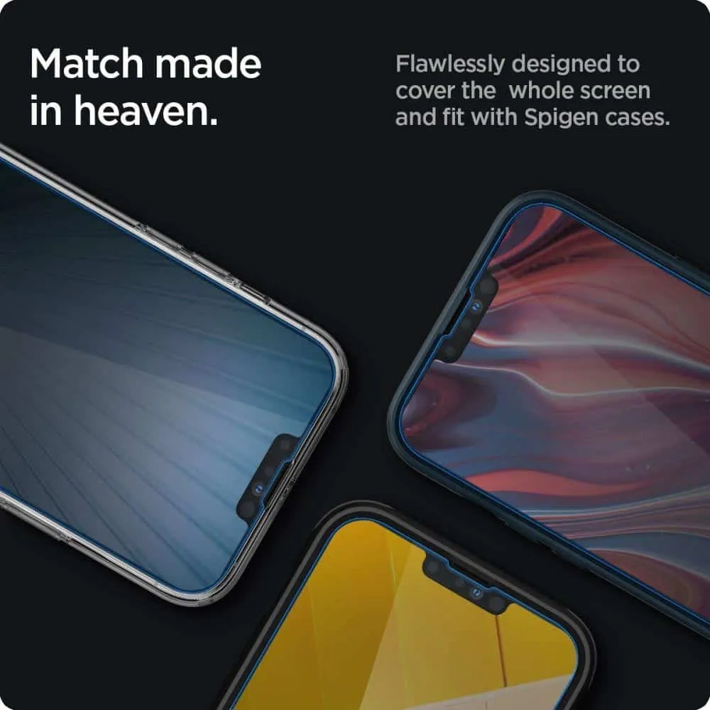 KALJENO STAKLO SPIGEN GLAS.TR SLIM IPHONE 13/13 PRO / IPHONE 14 / 16 e PRIVACY