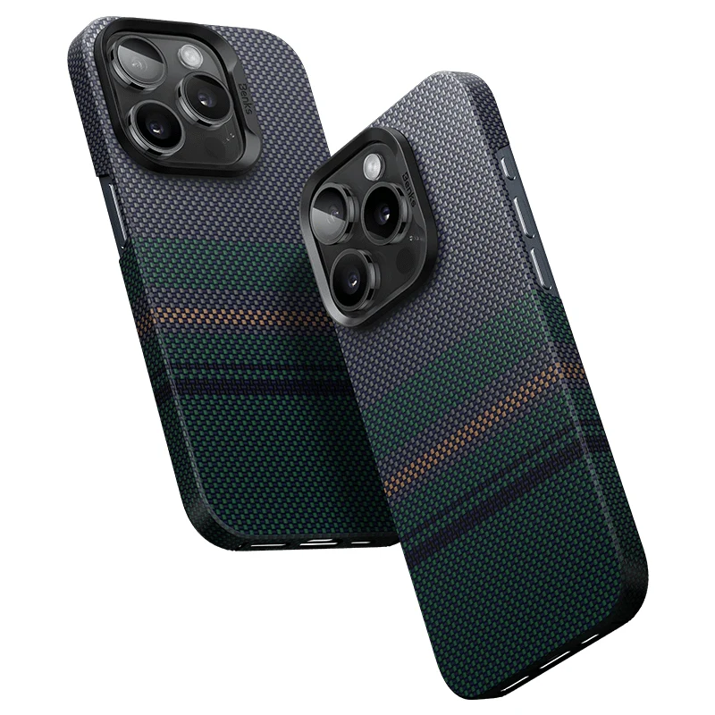 Benks Magnetic Armor Air Aurora Kevlar 600D maskica za iPhone 16 Pro Max