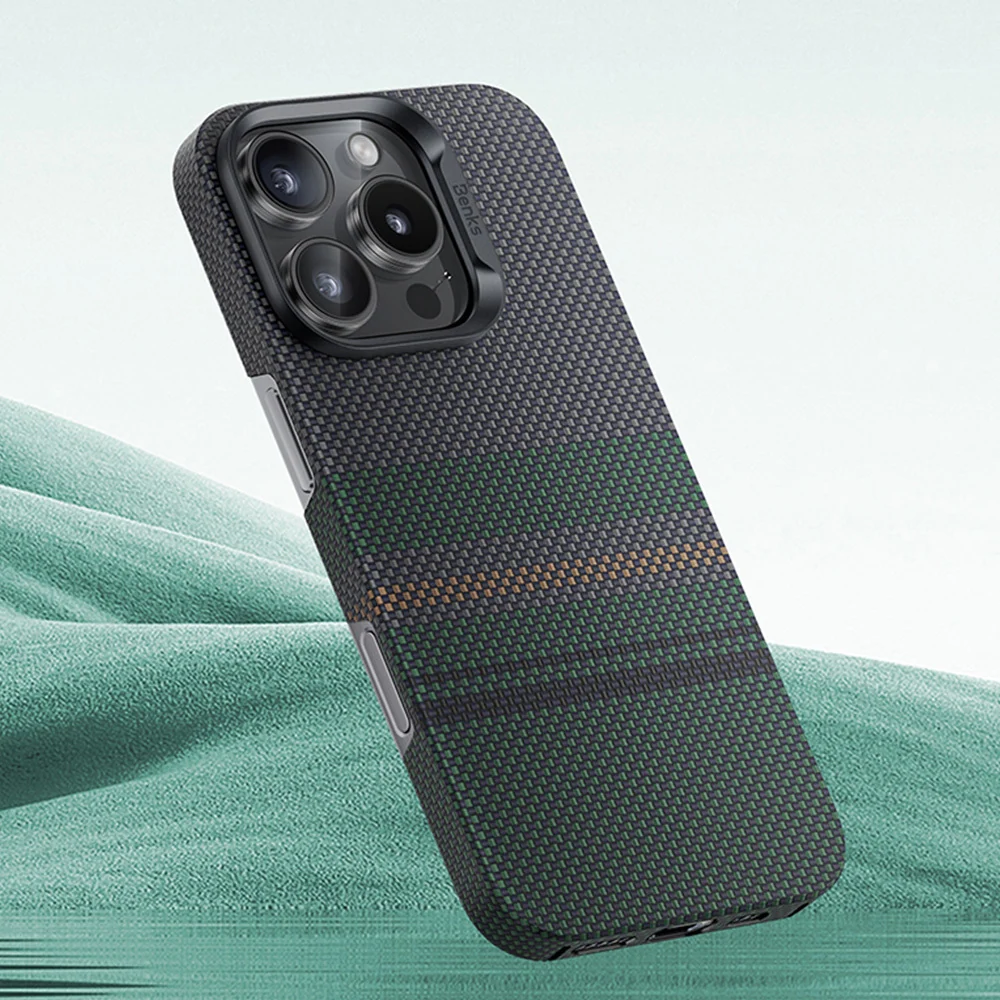 Benks Magnetic Armor Air Aurora Kevlar 600D maskica za iPhone 16 Pro Max
