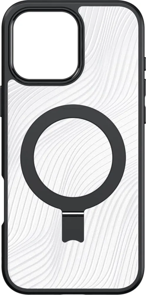 Dux Ducis Aimo Mag maska sa MagSafe i postoljem za iPhone 16 Pro – crna