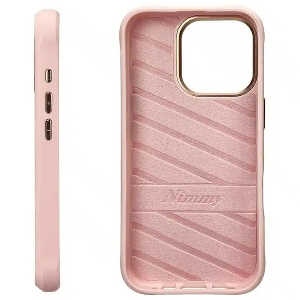 NIMMY COOL & CUTE 2.0 maskica s motivom mačke za iPhone 16 Pro - pink