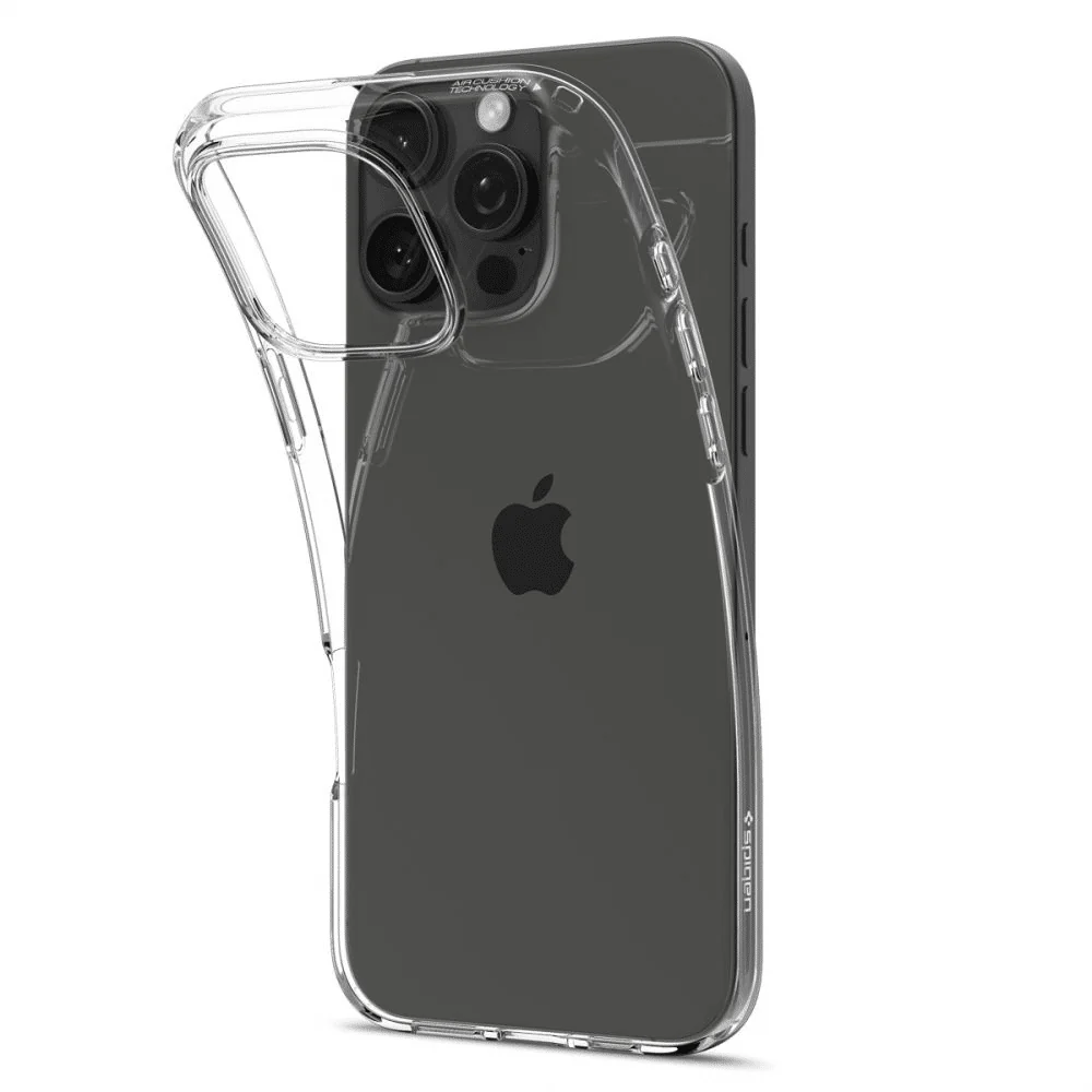 SPIGEN Liquid Crystal ACS08112 maska za iPhone 16 Pro - Crystal Clear