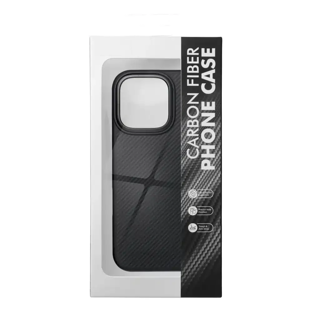 Carbon Elite Mag Cover maska kompatibilna s MagSafeom za iPhone 16 crna
