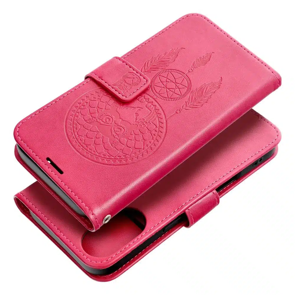 MEZZO Book case preklopna torbica za iPhone 16 dream catcher magenta