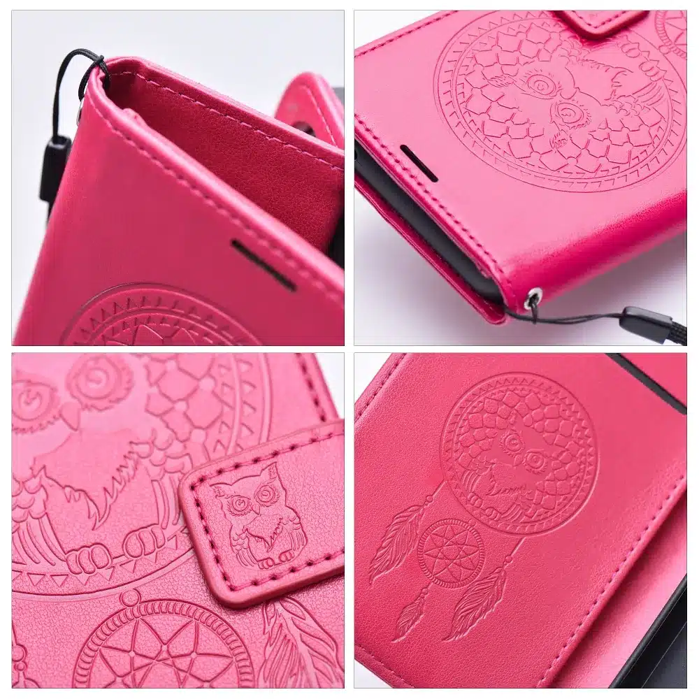 MEZZO Book case preklopna torbica za iPhone 16 dream catcher magenta