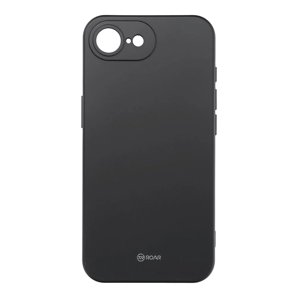 ROAR COLORFUL JELLY maska za iPhone 16e (SE 4 2025) crna