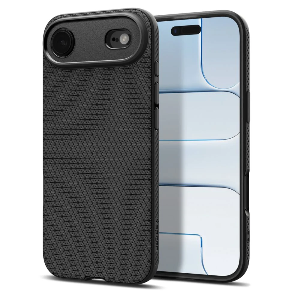 Spigen – Liquid Air maska za iPhone 17 Air ACS10302 – Mat crna