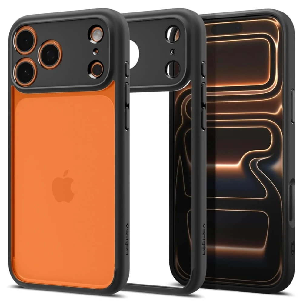 Spigen - Ultra Hybrid maska za iPhone 17 Pro ACS10343 - mat crna