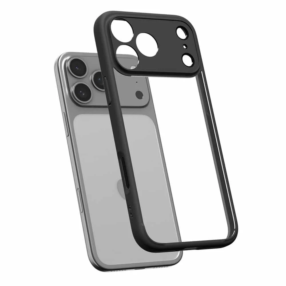 Spigen - Ultra Hybrid maska za iPhone 17 Pro ACS10343 - mat crna