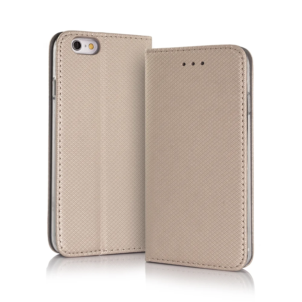 Preklopna torbica za iPhone 7/8/SE 2020 - zlatna
