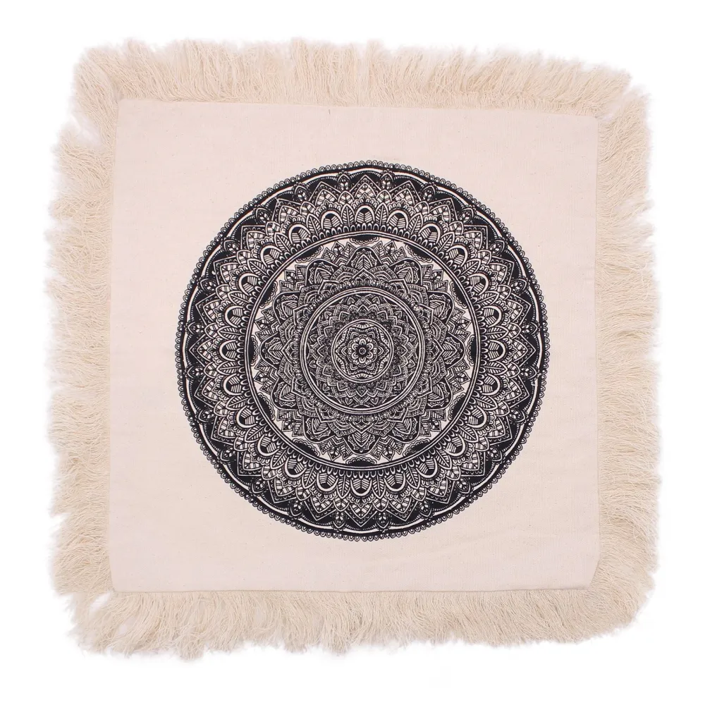 Jastuk Crna Mandala 60x60 cm