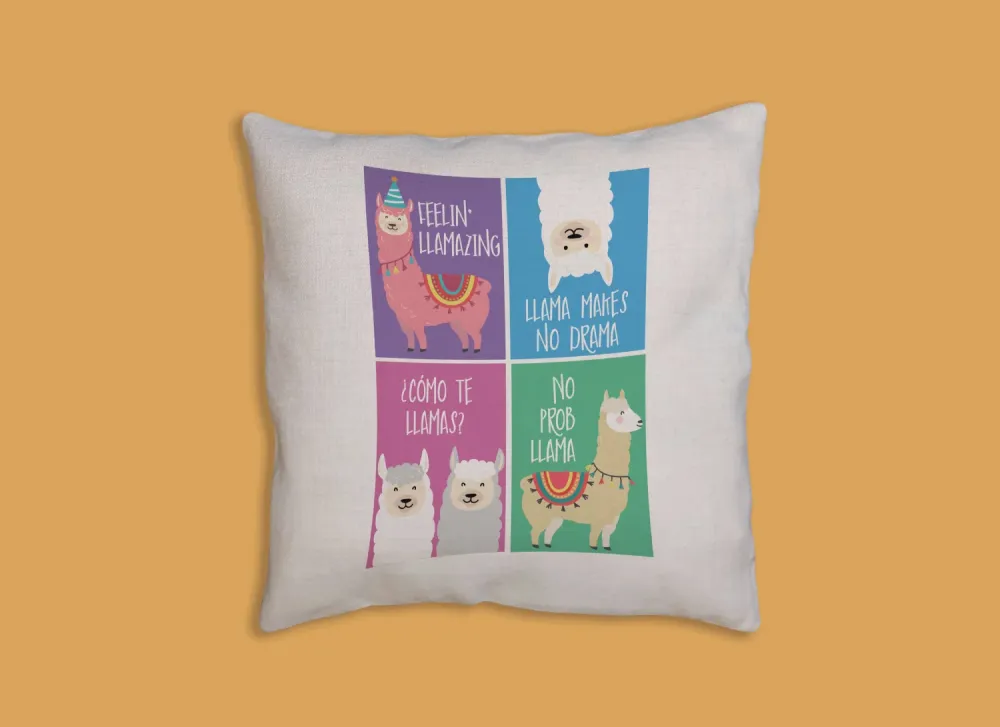 Jastučnica - Llama love