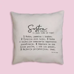 Jastučnica - Sestra (imenica)