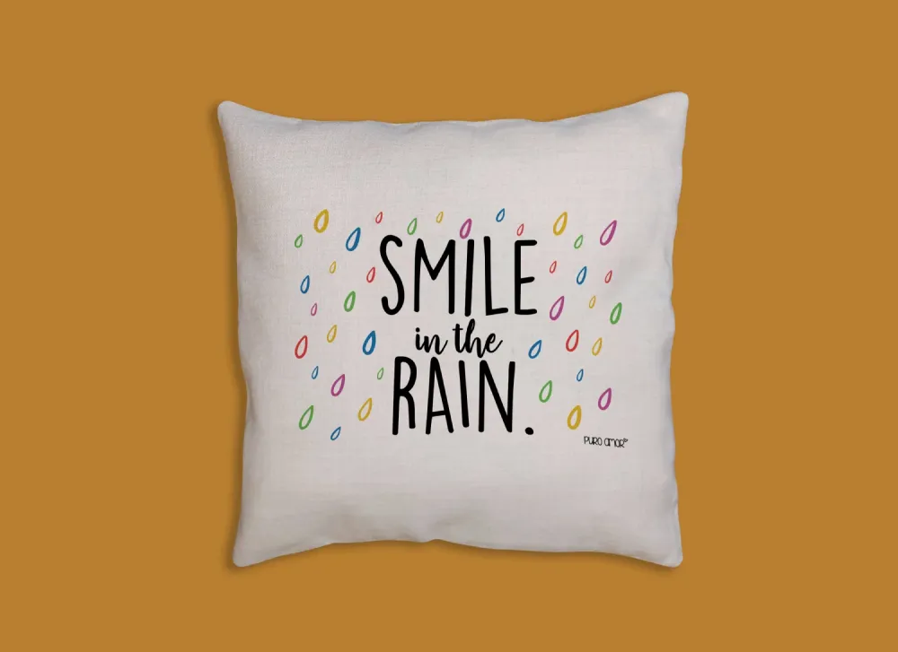 Jastučnica - Smile rain