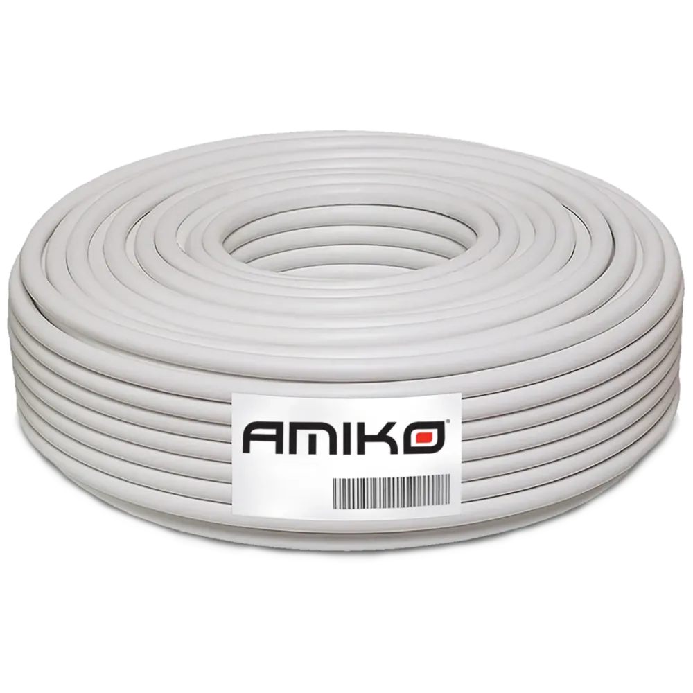 Amiko Koaksijalni kabel RG-6, CCS, 100dB, 100 met. - RG6/100db - 100m