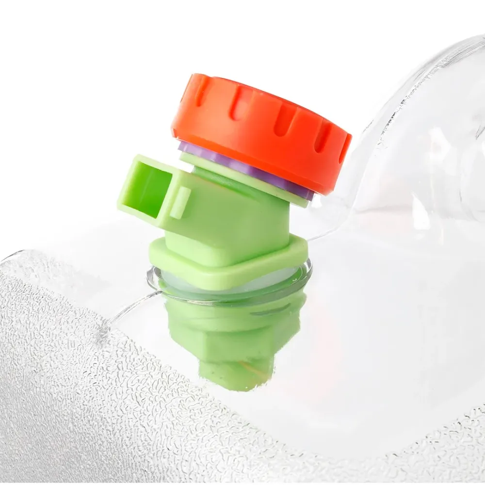 Kanistar za vodu 12 L, s plastičnim ventilom, proziran
