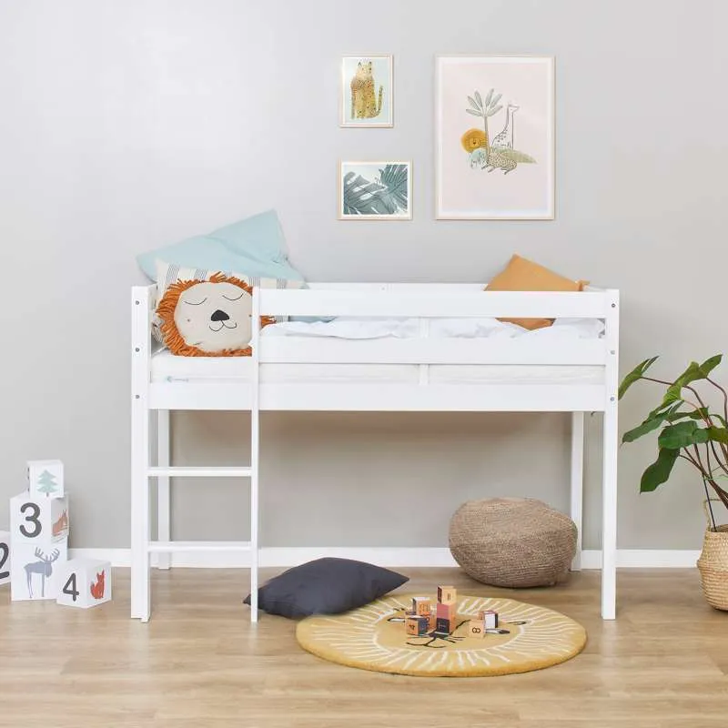 Dječja Kolekcija Snova Hoppekids ECO Comfort - Poluvisoki krevet (više veličina) - Snijeg