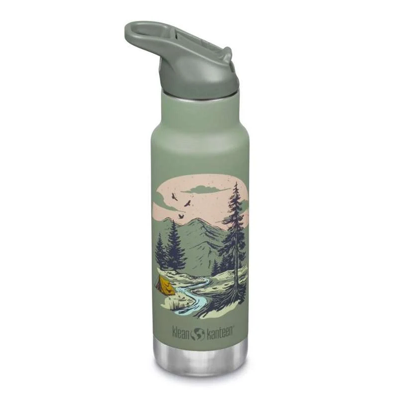 Hipoalergenski premium Klean Kanteen Kid Classic Termodrikkedunk - Kid SportCap - 355ml - Mountain Scape