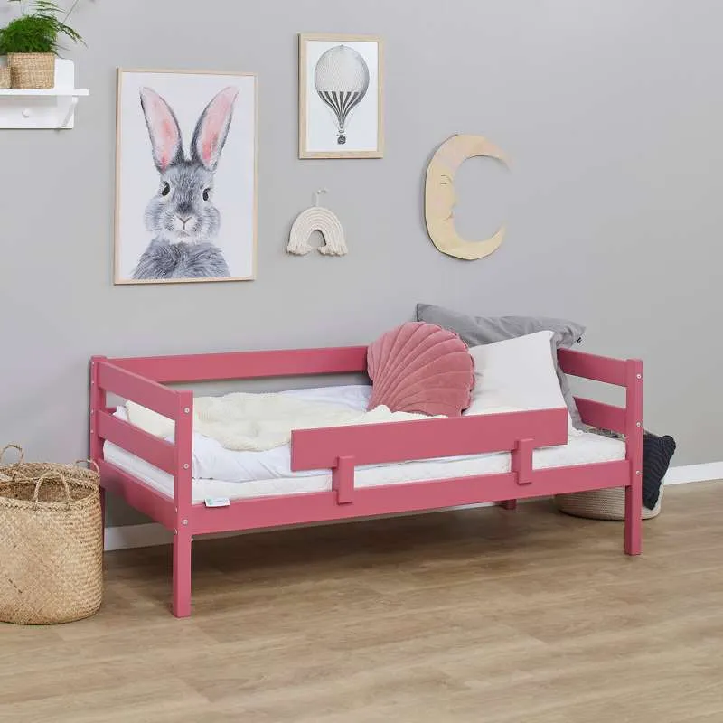 Hoppekids ECO Comfort - Ograda za juniorski krevet - Barokna ruž Sleepovers