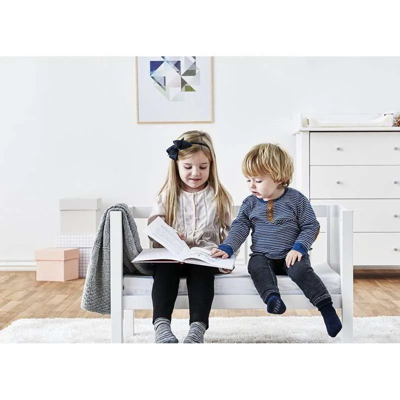 Hoppekids Vugge - 40x80 cm. - Hvid