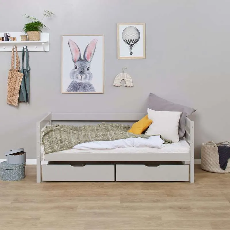 Hoppekids Adjust ladica na kotačima - 2 kom. - Golubija siva