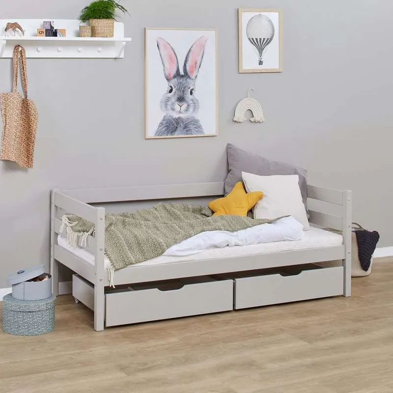 Hoppekids Adjust ladica na kotačima - 2 kom. - Golubija siva