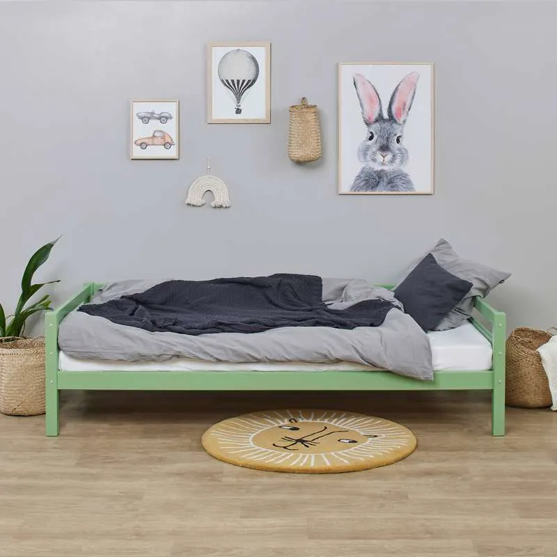 Hoppekids ECO Dream - My Color Juniorseng - 90x200 cm. - Razdvojiv - Svijetlo zelena