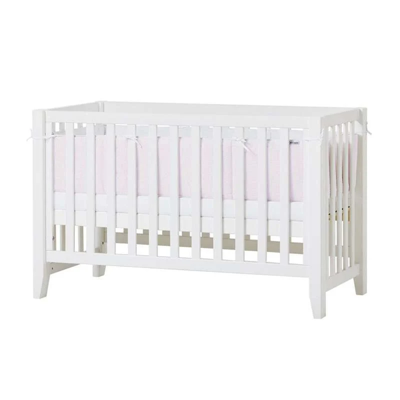 Hoppekids Sengerand - 60x120 cm. - Lyserød