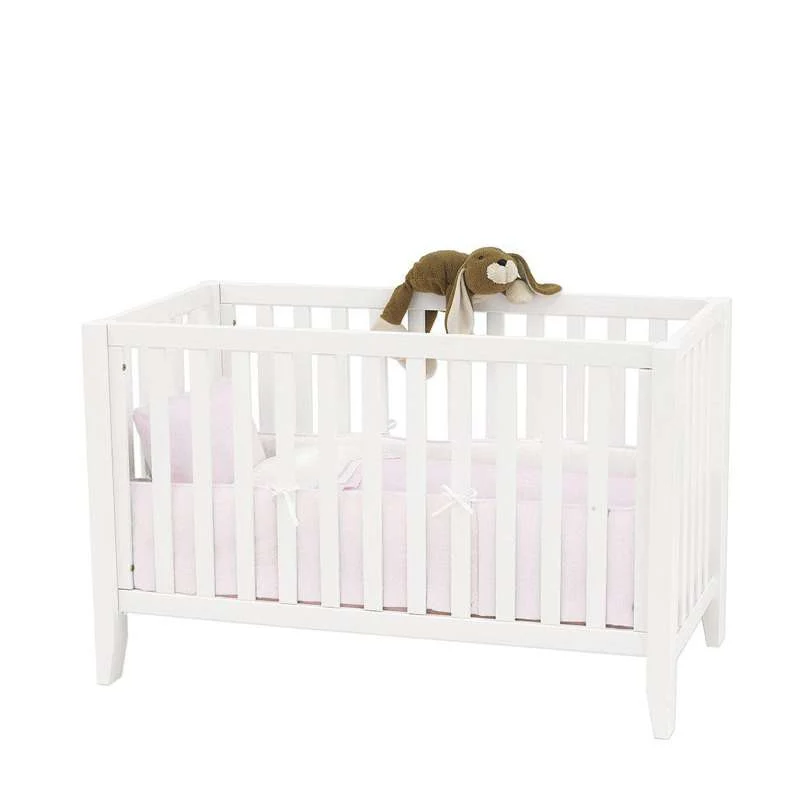 Hoppekids Sengerand - 60x120 cm. - Lyserød