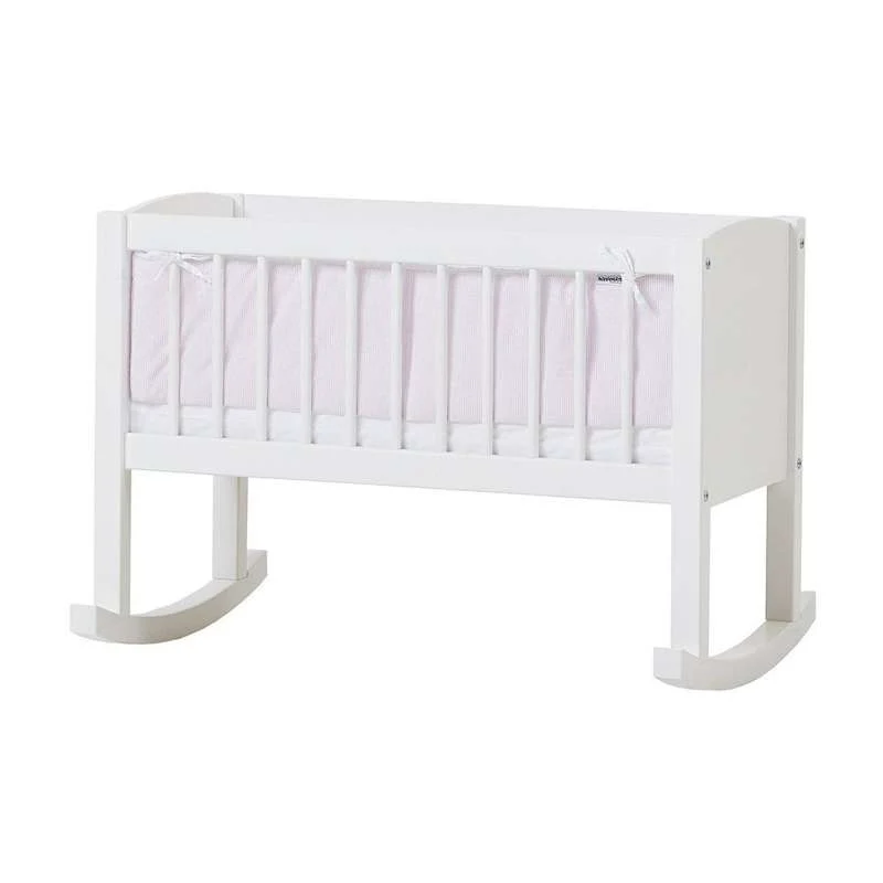 Hoppekids Vuggerand - 40x80 cm. - Lyserød