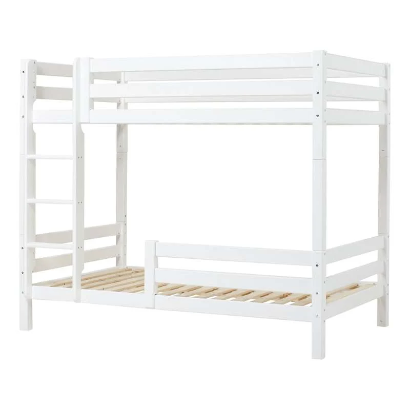 Hoppekids ECO Luksuzno - Visoka krevetna konstrukcija - 120x200 cm. - Dva kreveta - Bijela