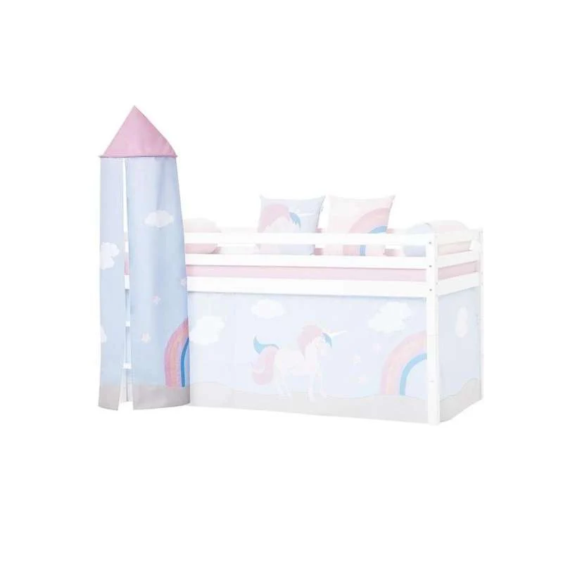 Hoppekids Tårn til Halvhøj Seng - UNICORN