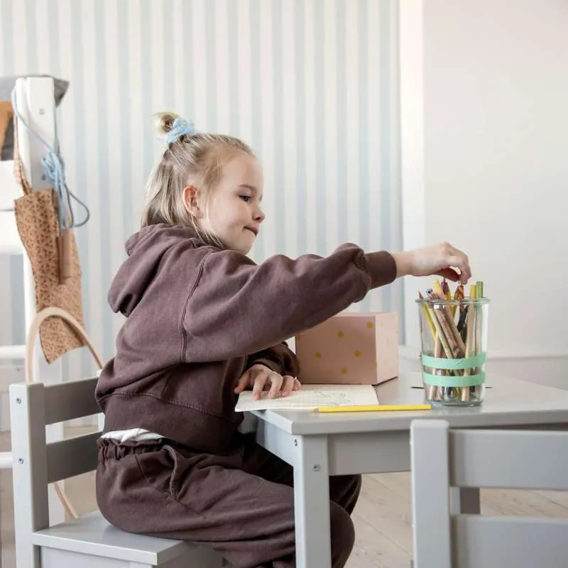 Hoppekids MADS Børnestol - Golubija siva