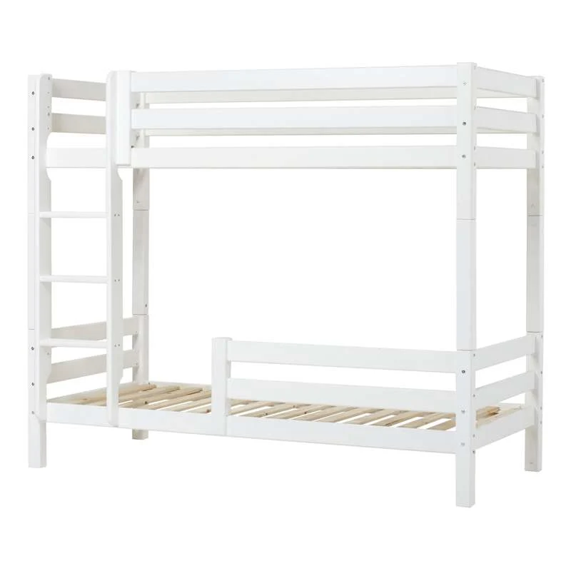 Hoppekids ECO Luxury - Visoka krevetna konstrukcija - 90x200 cm. - Dva kreveta - Snijeg
