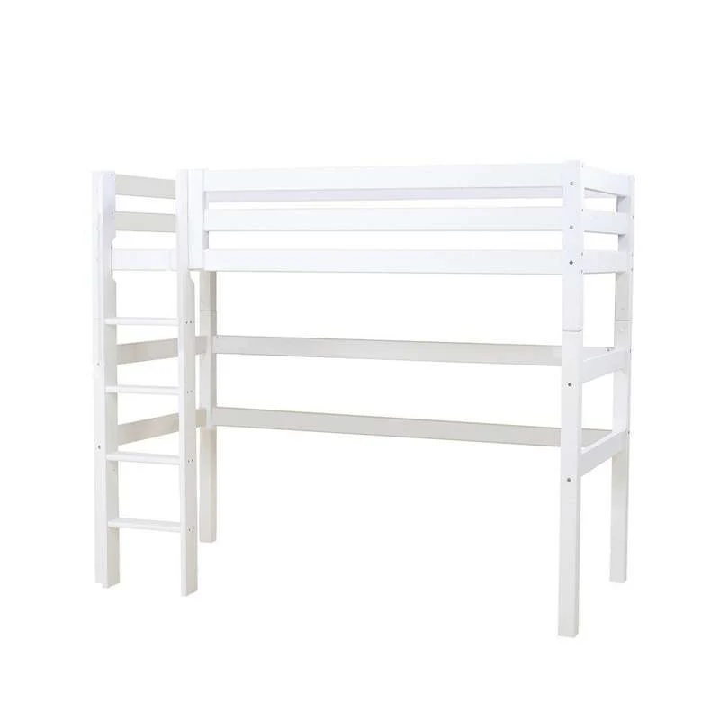Hoppekids ECO Luxury - Visoka postelja - 90x200 cm. - Fleksibilna podloga - Kreda