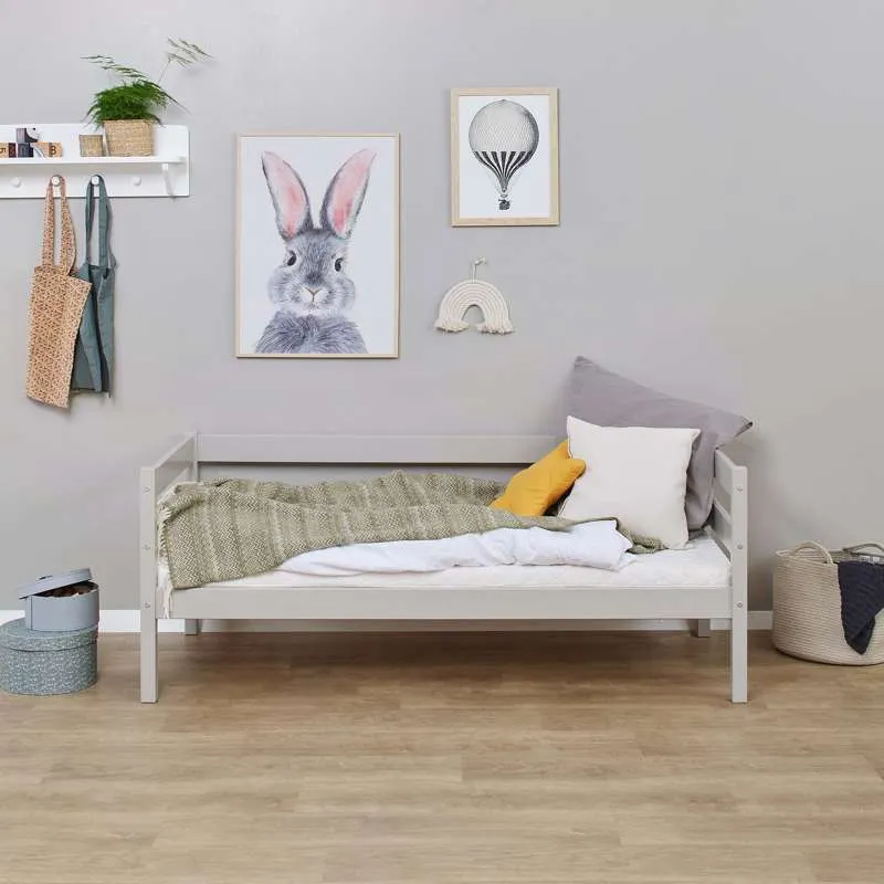 Hoppekids ECO Comfort - Juniorska postelja - 70x160 cm. - Siva