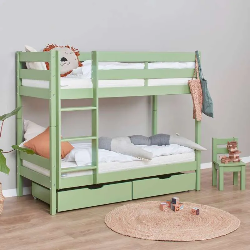 Hoppekids ECO Comfort - Krevet na kat (Više veličina) - Svijetlo zelena | Easy Assembly Included