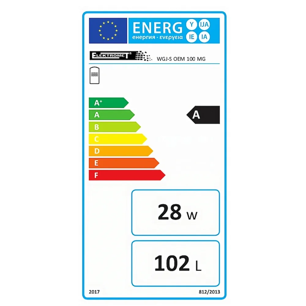Spremnik tople vode 100 litara plus grijaće tijelo TERi 1,5 kW