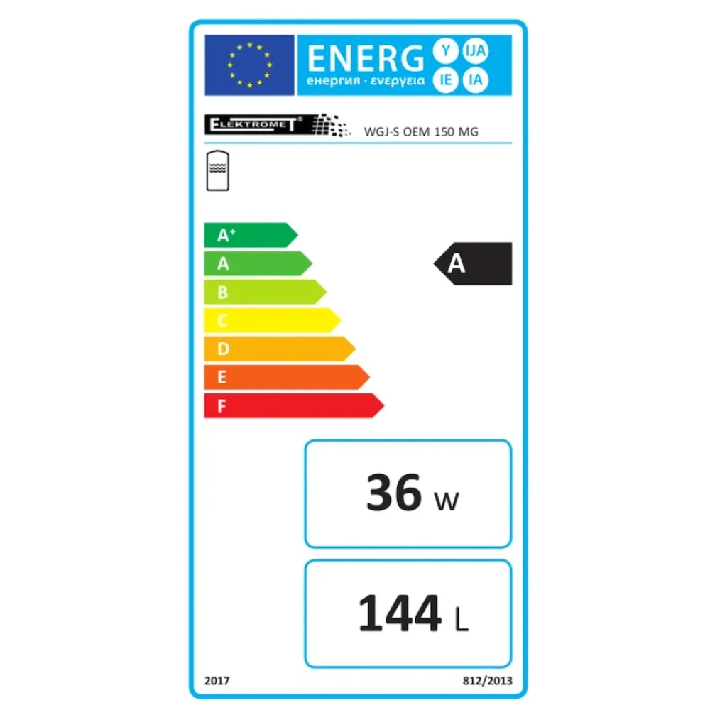 Spremnik tople vode 150 L s grijaćim elementom Incoloy 825 3 kW