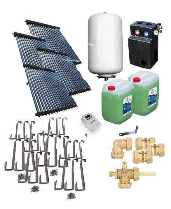 Solarni paket cijevni kolektor HP22 kosi krov 14,44 m²